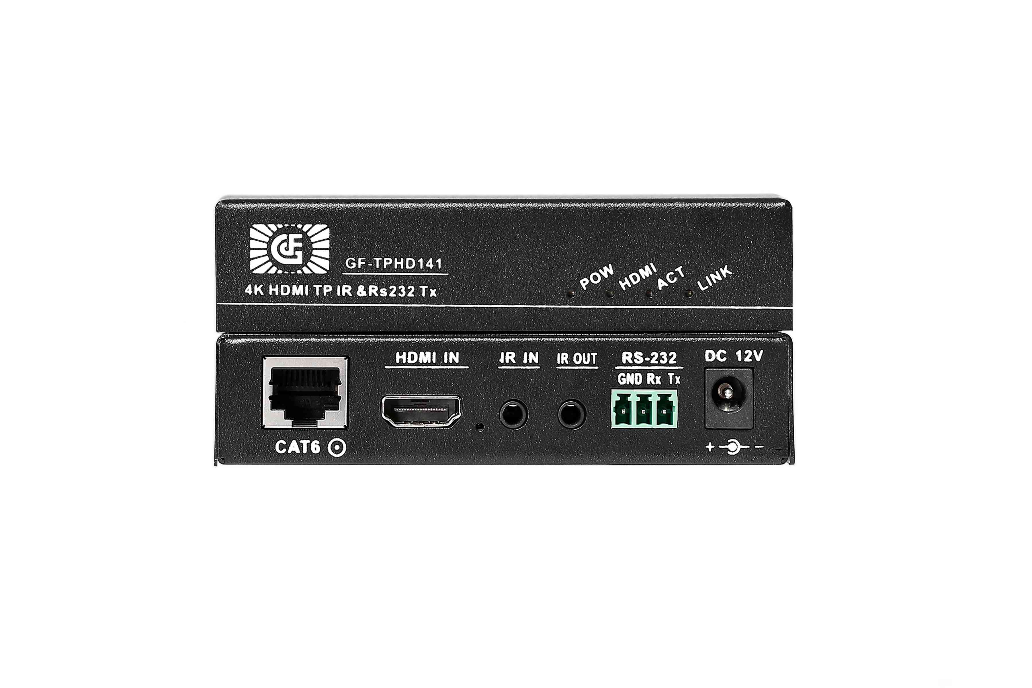 HDBaseT70米遠(yuǎn)距離無壓縮4K傳輸發(fā)射接收器 